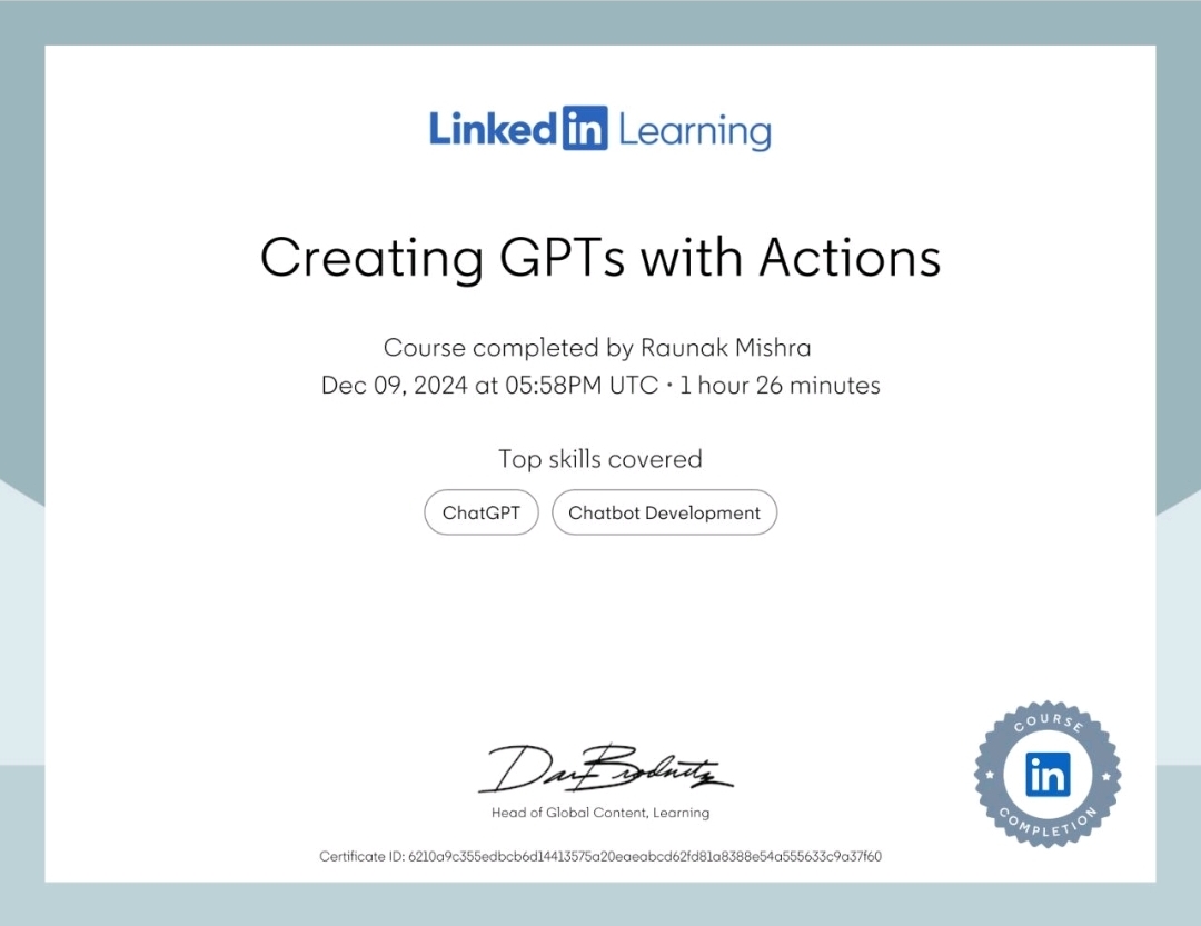 Certificate 3